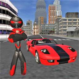 Android Stick Rope Hero ikonu