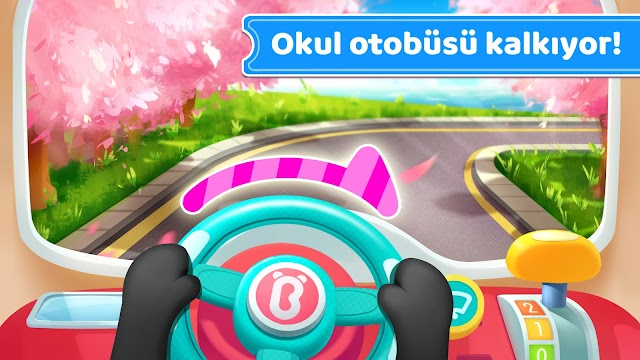 Bebek Panda'n�n Okul Otob�s� Resimleri