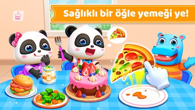 Bebek Panda'n�n Okul Otob�s� Resimleri