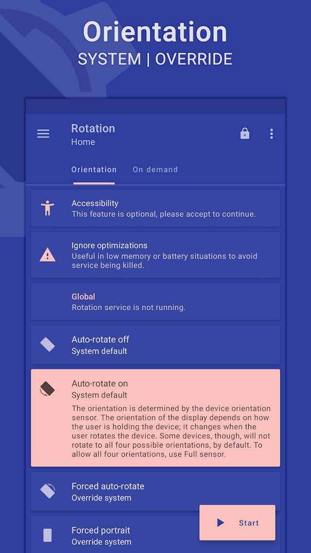 Rotation: Yönelim Yöneticisi Resimleri