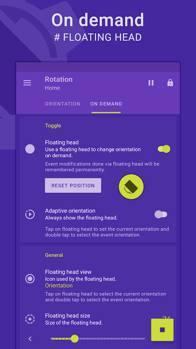 Rotation: Yönelim Yöneticisi Resimleri