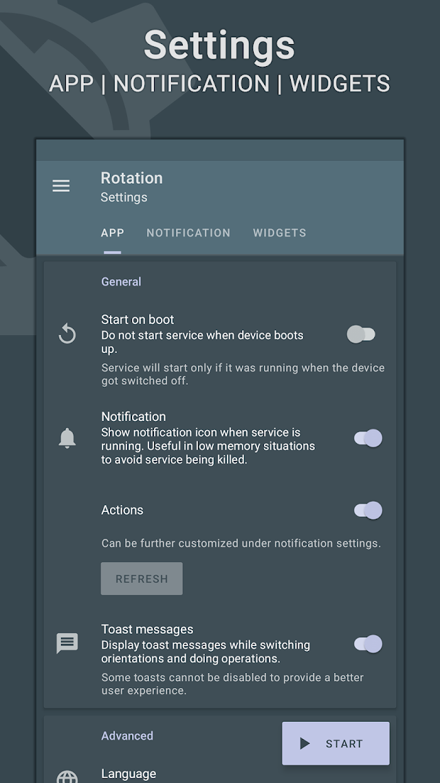 Rotation: Yönelim Yöneticisi Resimleri