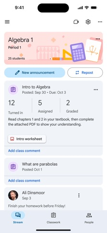 Google Classroom Resimleri