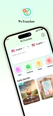 WeTranslate: Chat & Snap Resimleri