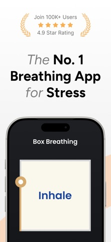 One Deep Breath: Box Breathing Resimleri