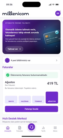 Millenicom Hesabım Resimleri