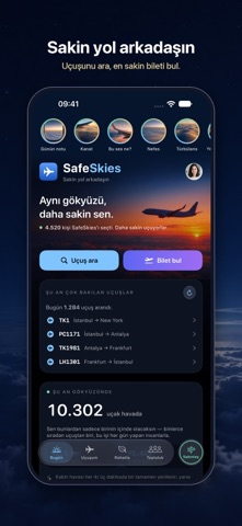 SafeSkies - Sakin Uçuş Resimleri