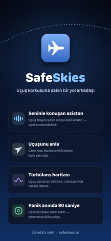 SafeSkies — Sakin Uçuş Resimleri