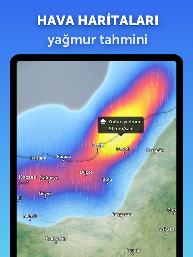 Zoom Earth - Hava durumu Resimleri