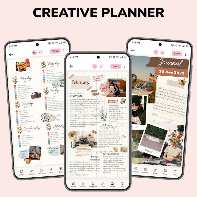 Journal: Notes, Planner, PDFs Resimleri