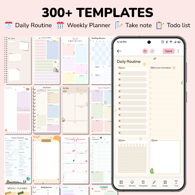 Journal: Notes, Planner, PDFs Resimleri