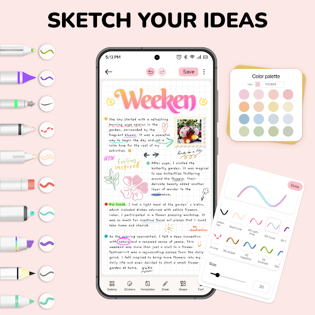 Journal: Notes, Planner, PDFs Resimleri
