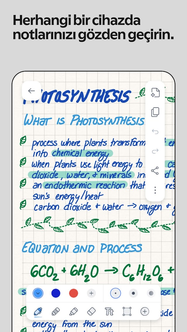 Notability: Notlar ve YZ Resimleri