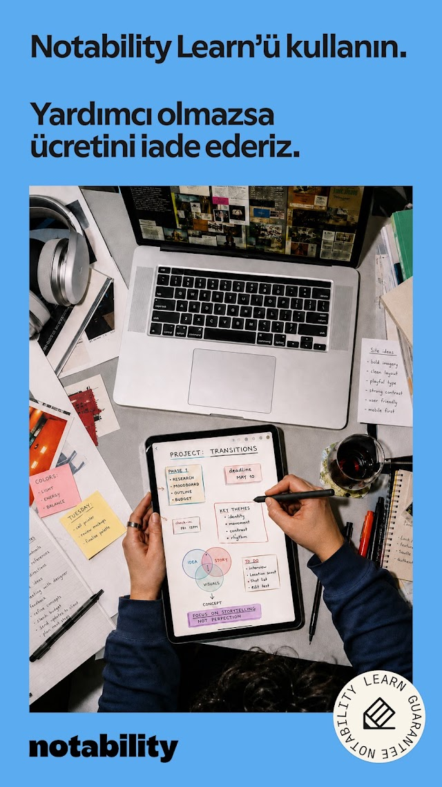 Notability: Notlar ve YZ Resimleri