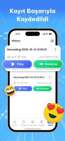 Reverse Audio: Şarkı Yarışı Resimleri