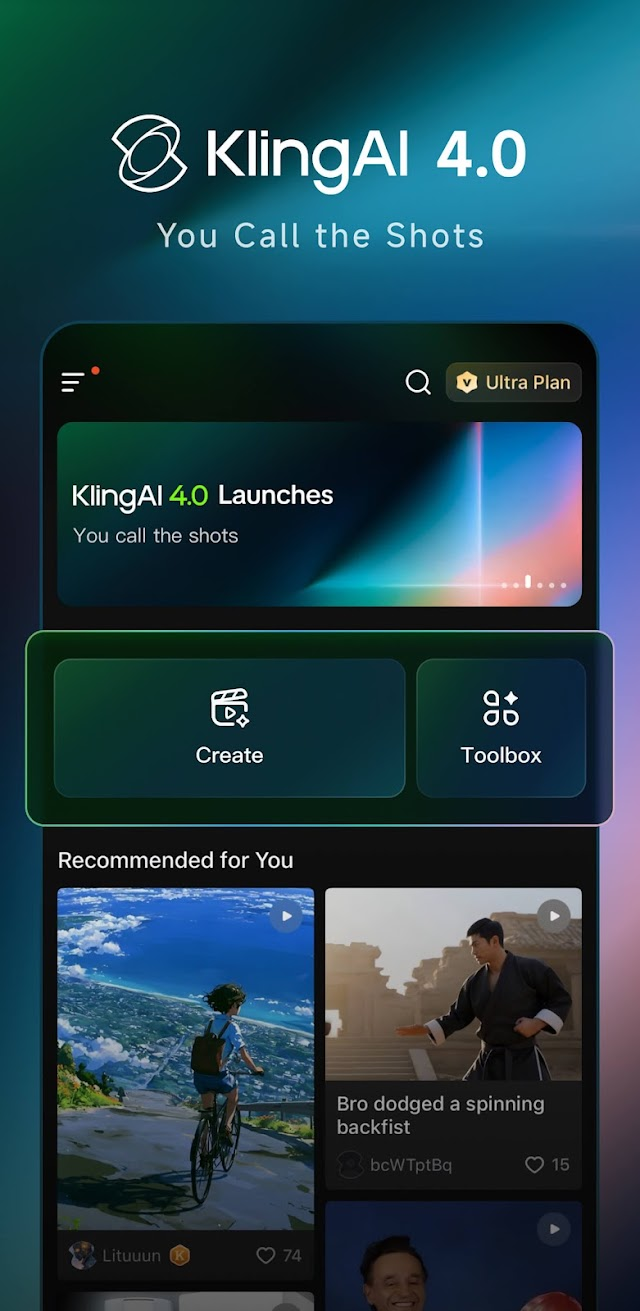 Kling AI: AI Image&Video Maker Resimleri