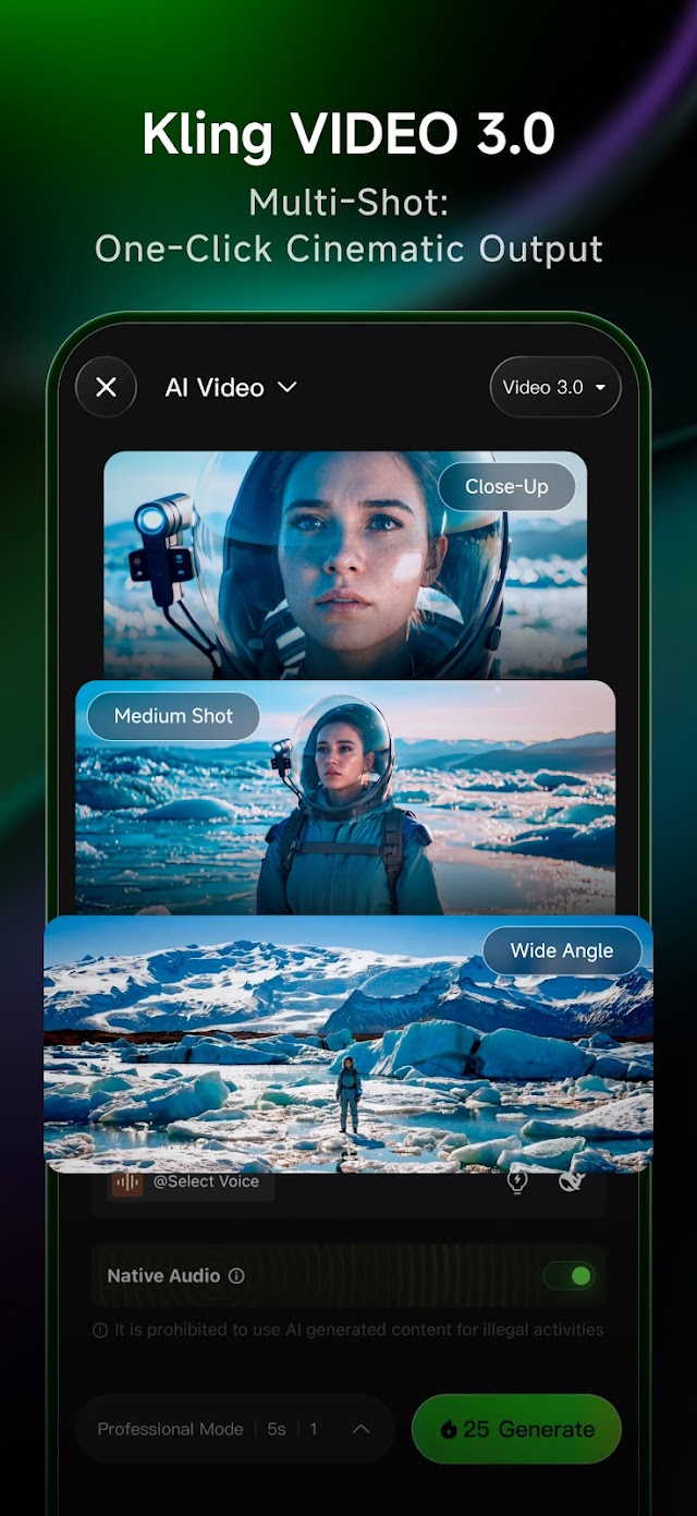 Kling AI: AI Image&Video Maker Resimleri