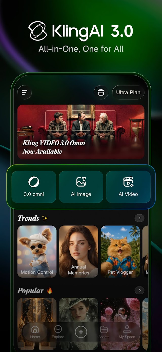 Kling AI: AI Image&Video Maker Resimleri