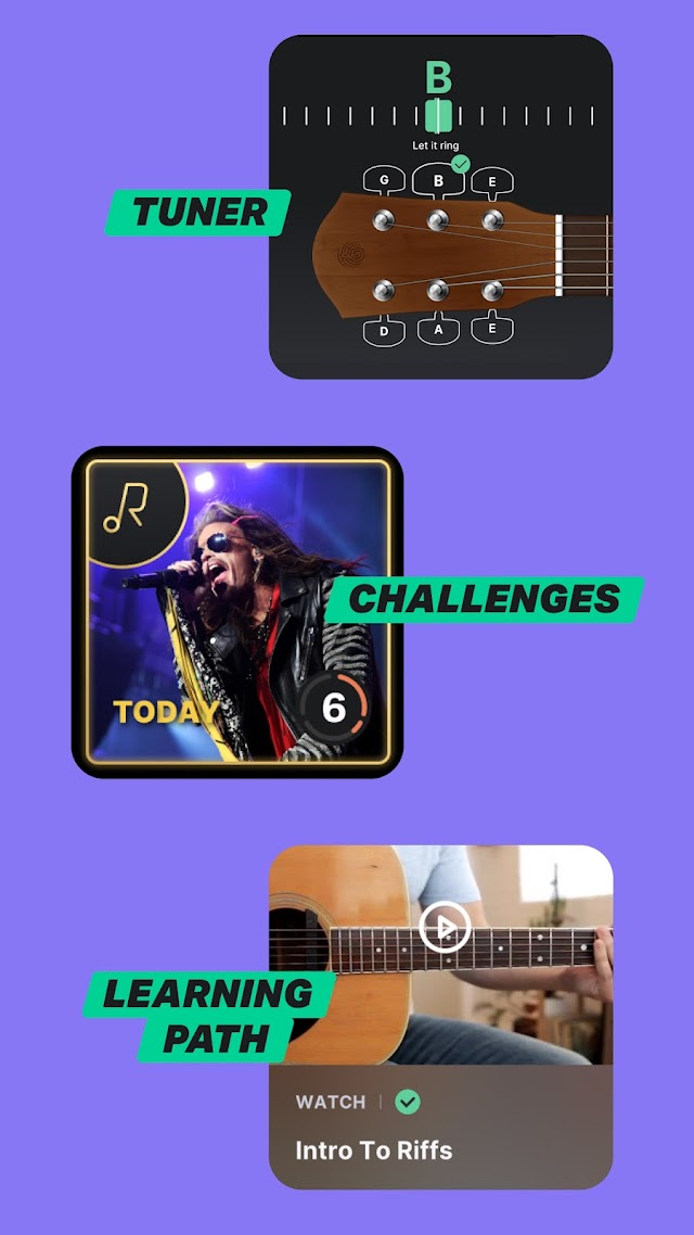 Yousician: Learn & Play Guitar Resimleri