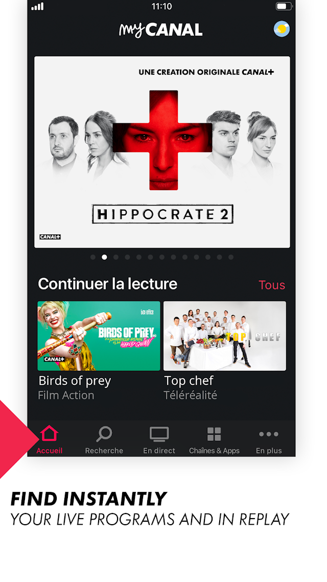CANAL+, Live and catch-up TV Resimleri
