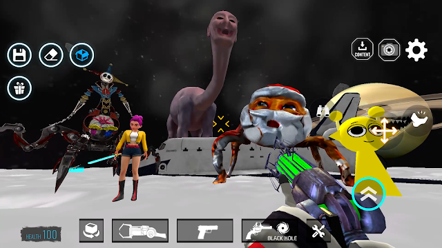 Sandbox In Space Resimleri