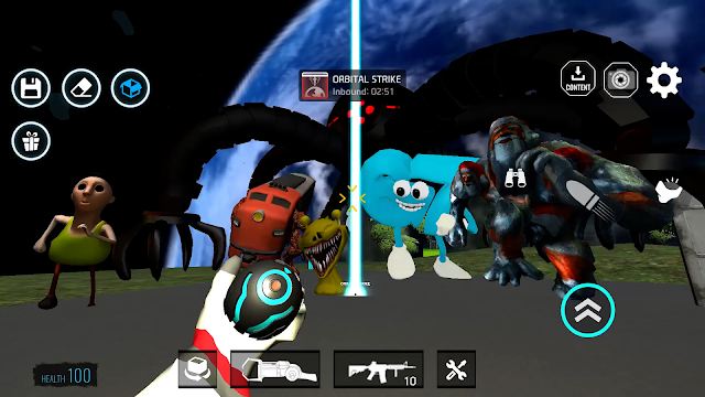 Sandbox In Space Resimleri