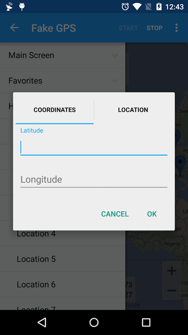 Fake GPS Resimleri