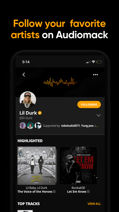 Audiomack - Play Music Offline Resimleri