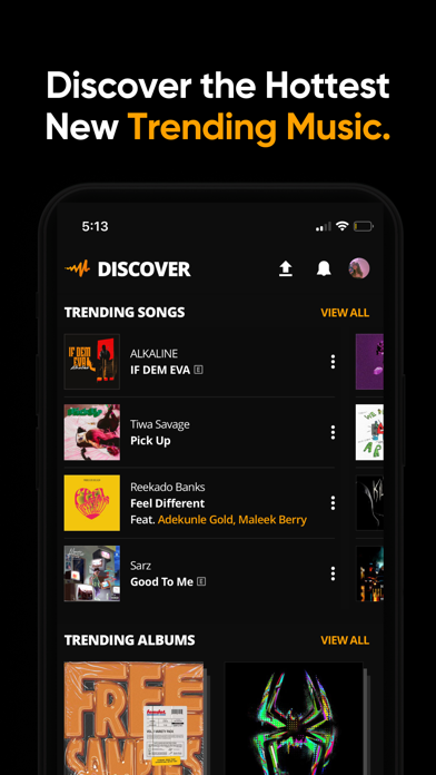 Audiomack - Play Music Offline Resimleri