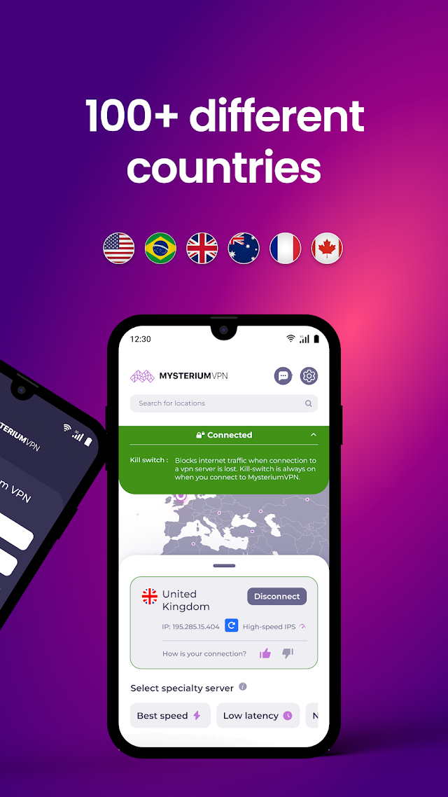 Mysterium VPN: Hızlı, Güvenli Resimleri
