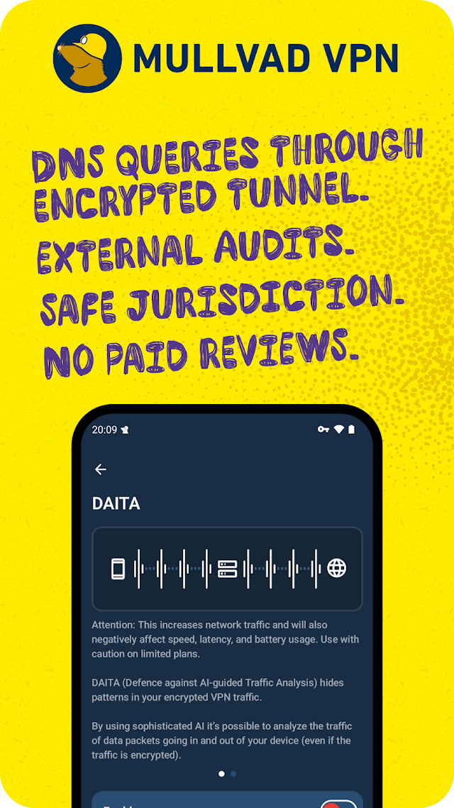 Mullvad VPN Resimleri