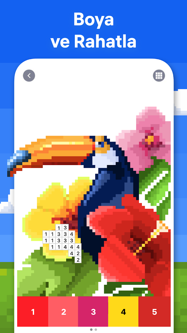 Pixel Art - Boyama Oyunları Resimleri