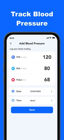 ArtaBP: AI Blood Pressure Log Resimleri