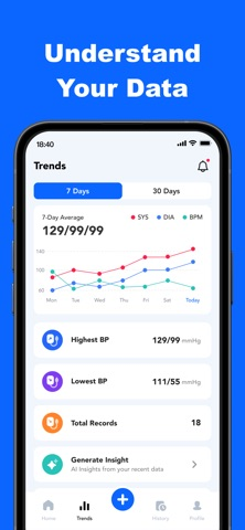 ArtaBP: AI Blood Pressure Log Resimleri