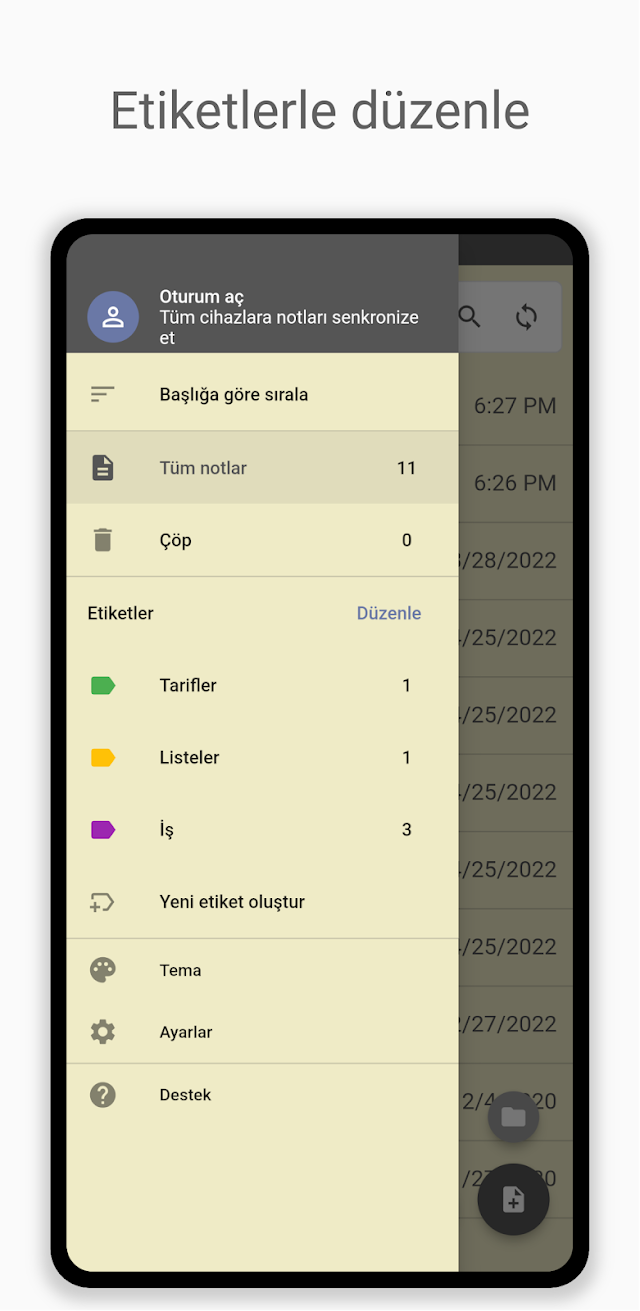 Inkpad - Notlar ve Listeler Resimleri