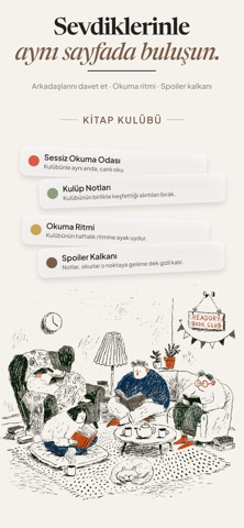 Readory: Kitap Takibi Resimleri