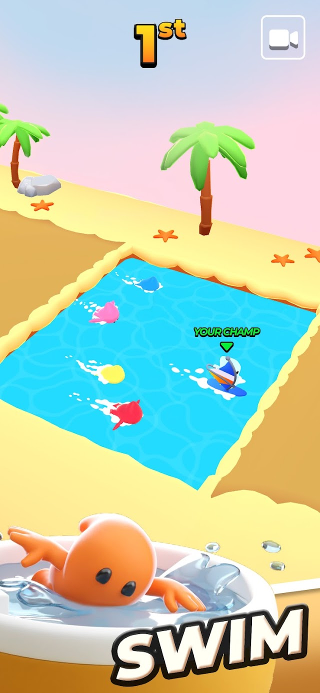 Pocket Champs: 3 Boyutlu Yarış Resimleri