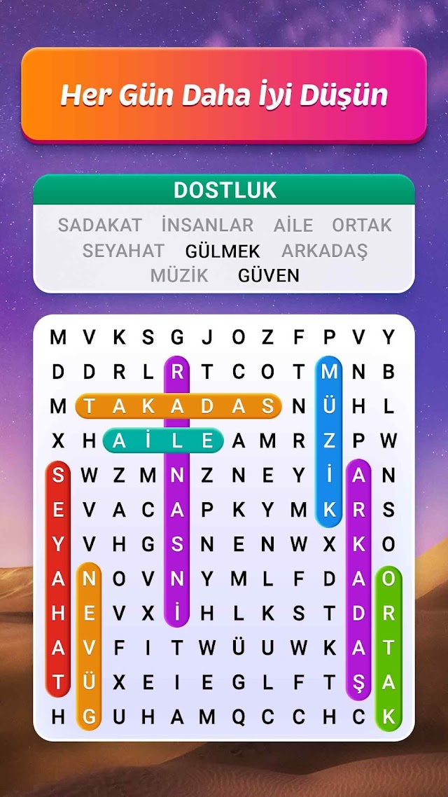 Kelime Ara Bulmaca Resimleri
