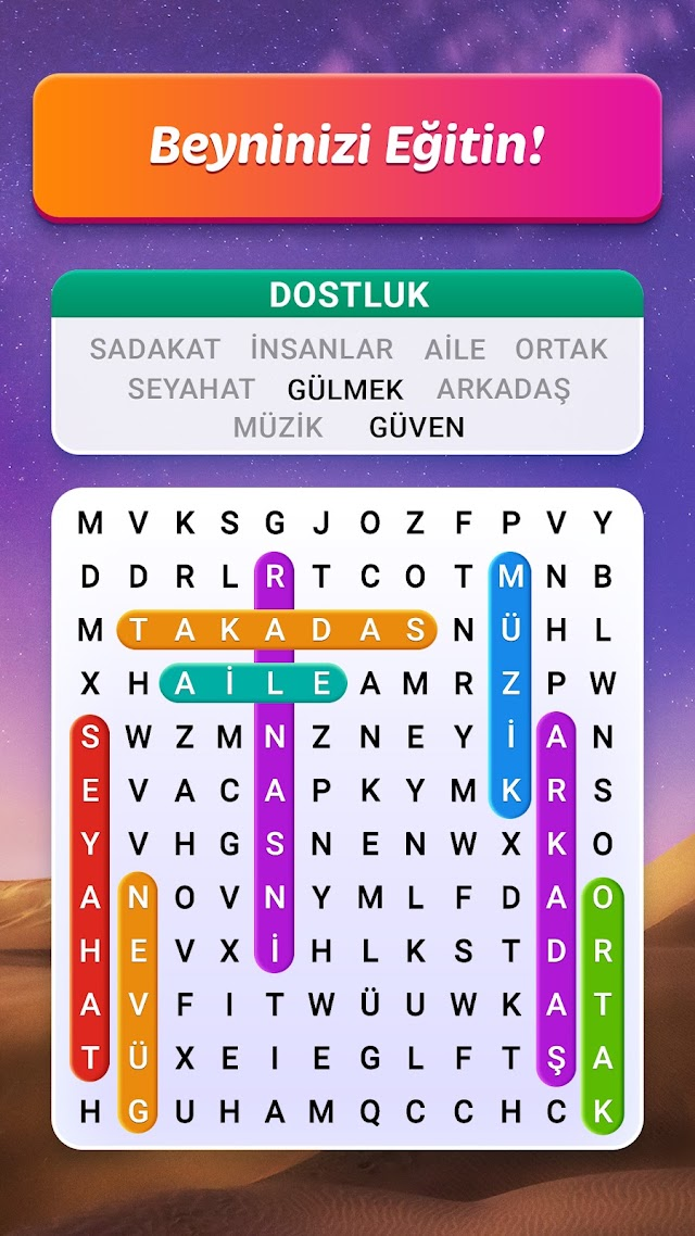 Kelime Ara Bulmaca Resimleri