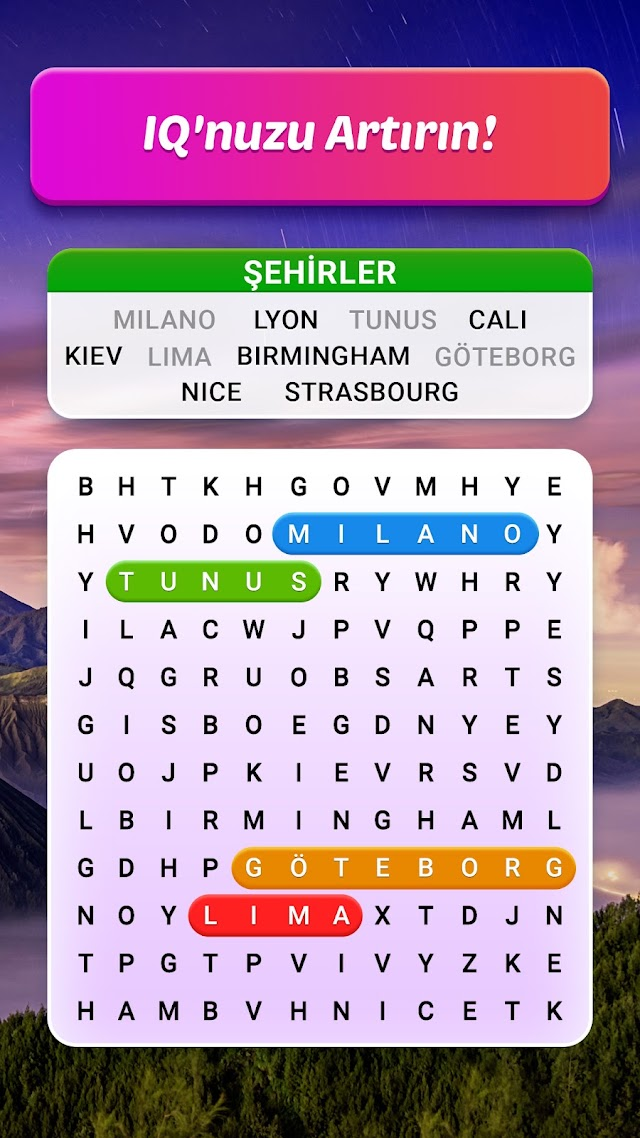 Kelime Ara Bulmaca Resimleri