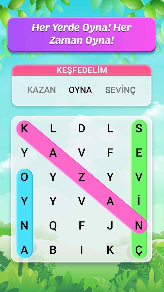 Kelime Ara Bulmaca Resimleri