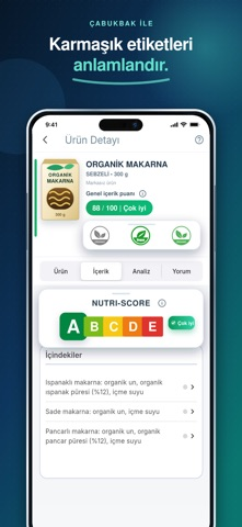 ÇabukBak Barkod Analizi Resimleri