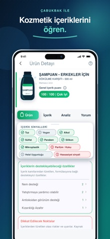 ÇabukBak Barkod Analizi Resimleri