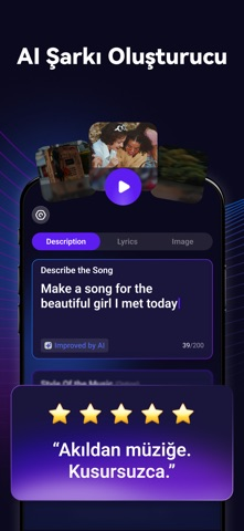 Rythmix: AI Müzik & Şarkı Yap Resimleri