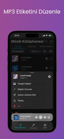Çevrimdışı Müzik Çalar&Editör Resimleri