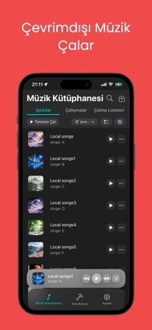 Çevrimdışı Müzik Çalar&Editör Resimleri