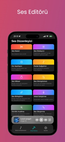 Çevrimdışı Müzik Çalar&Editör Resimleri