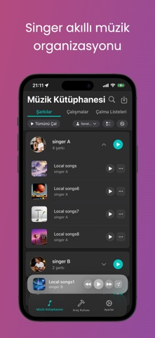 Çevrimdışı Müzik Çalar&Editör Resimleri
