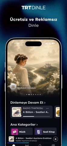 TRT Dinle: Müzik & Sesli Kitap Resimleri