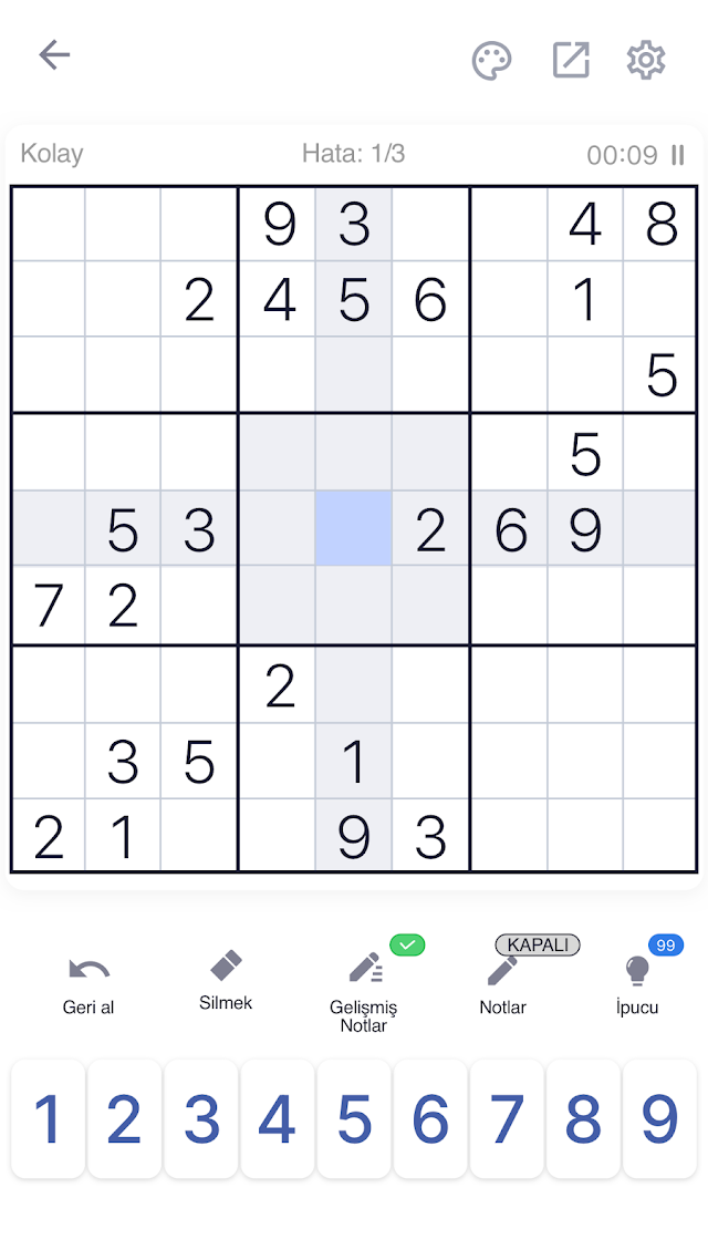 Sudoku Klasik Yapboz Oyunları Resimleri